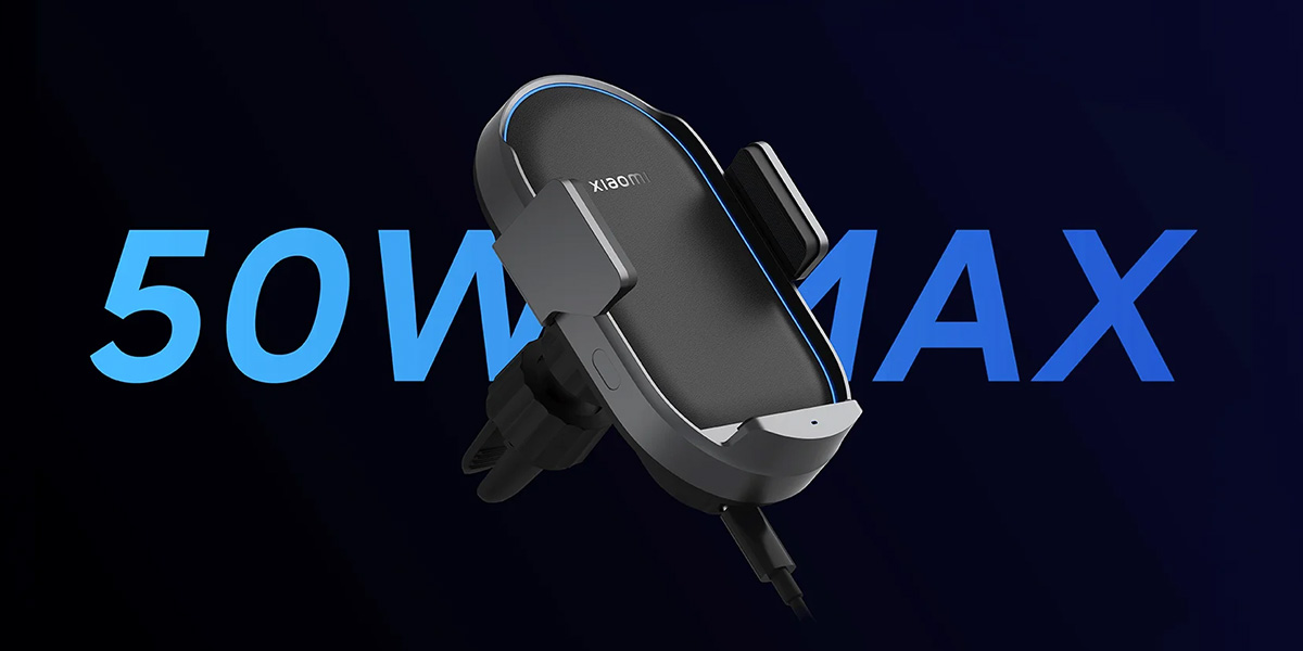 XIAOMI 50W WIRELESS CAR CHARGER