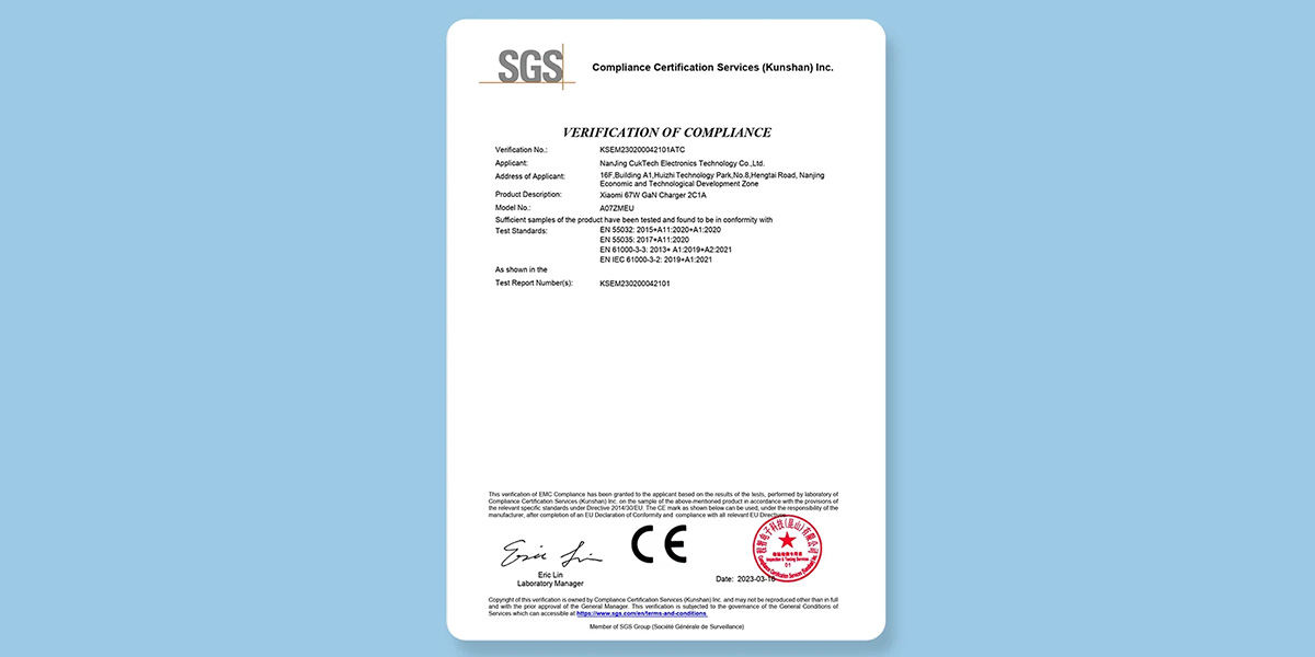 XIAOMI 67W GAN CHARGER 2C1A