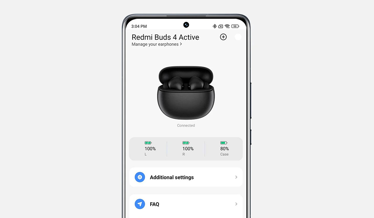 Redmi Buds 4 Active - Z łatwością dostosuj swoje słuchawki douszne