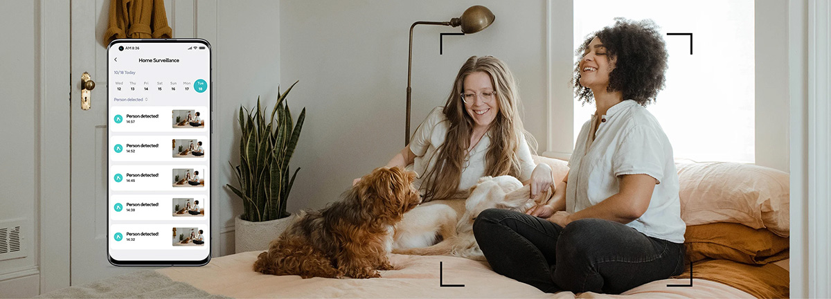 Xiaomi Smart Camera C400 - Wykrywanie i śledzenie ludzi oparte na sztucznej inteligencji