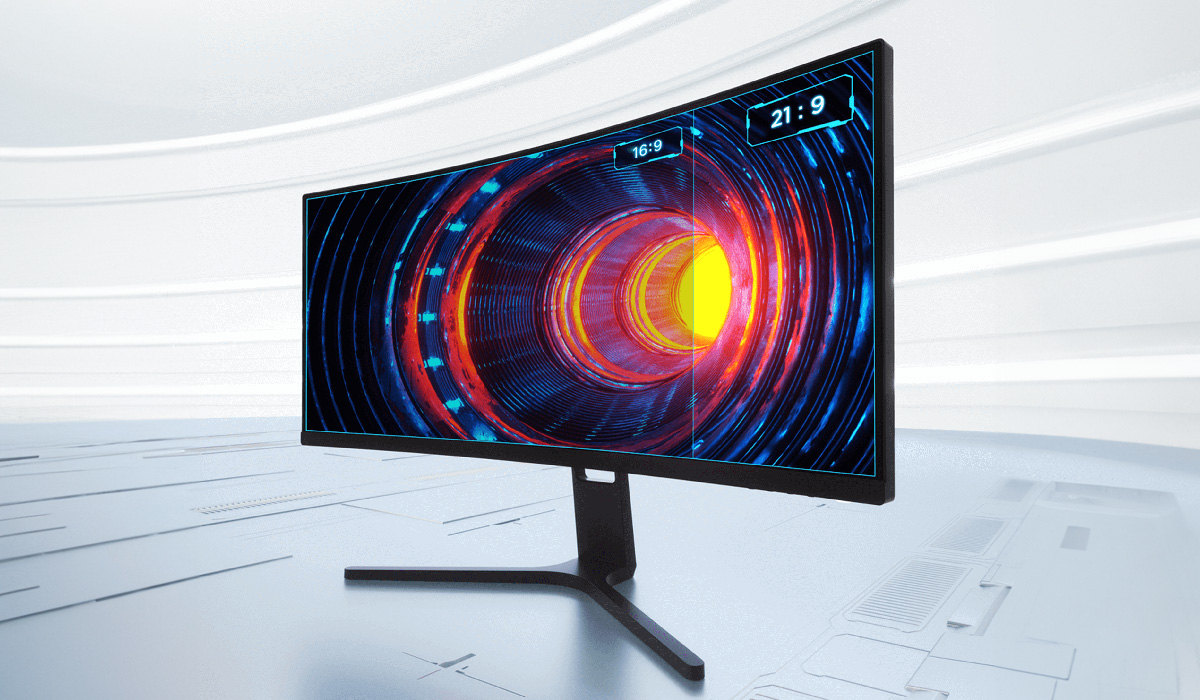 Xiaomi Curved Gaming Monitor 30" - Zobacz obraz w całości na ultraszerokim monitorze 21:9 o rozdzielczości 2560 × 1080