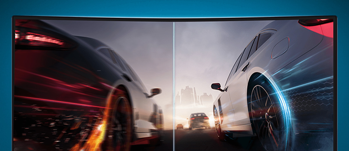 Xiaomi Curved Gaming Monitor 30" - Szybka częstotliwość odświeżania 200Hz nadąża za Tobą, gdy ustanawiasz nowe osobiste rekordy