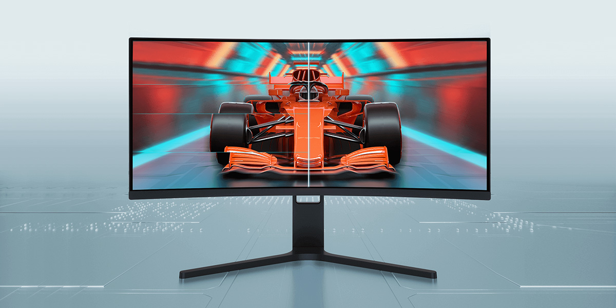 Xiaomi Curved Gaming Monitor 30" - Płynne, pozbawione rozerwań wrażenia z gry przy najwyższej wydajności