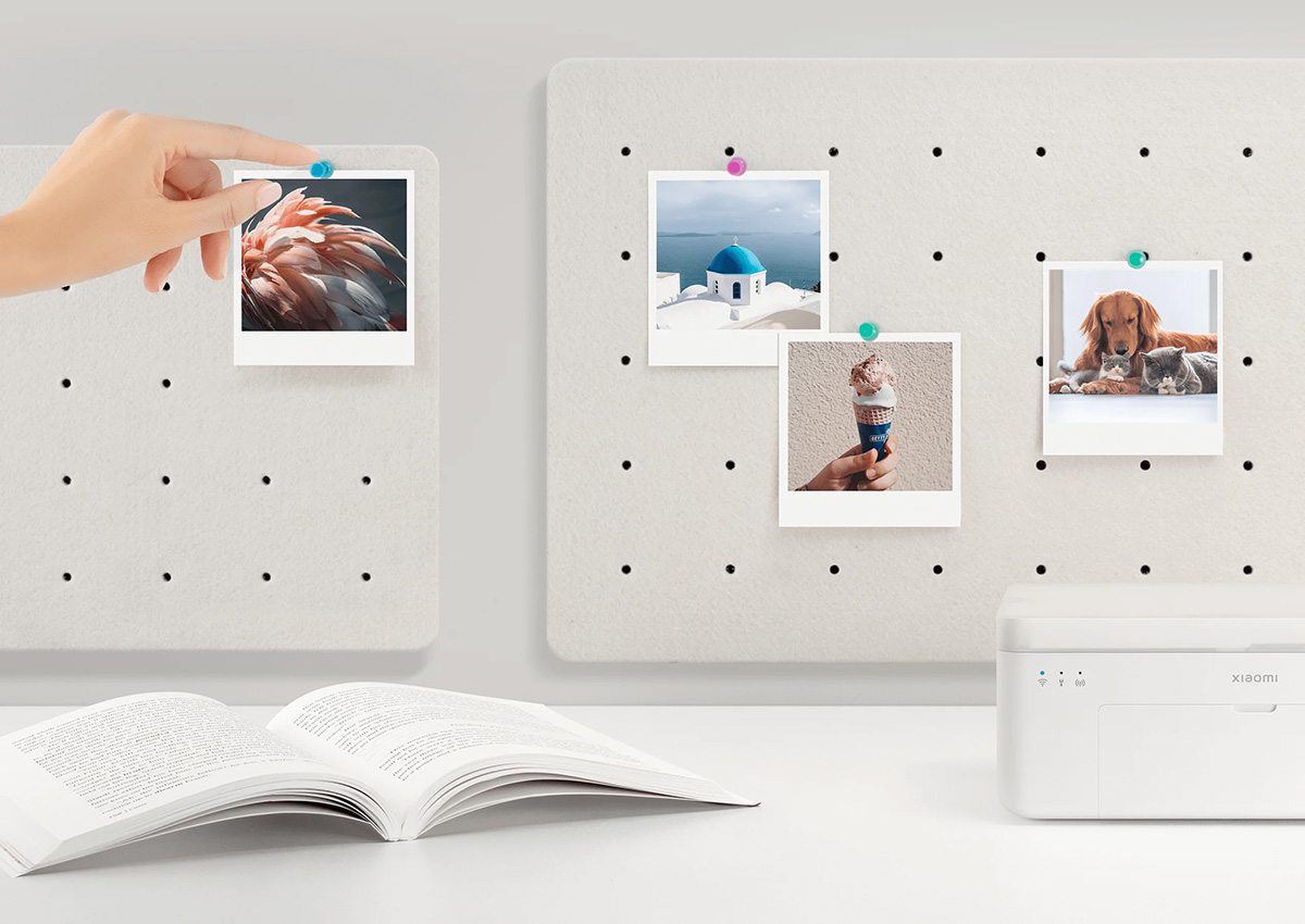 Xiaomi Instant Photo Printer 1S Set - Stwórz własną ścianę wspomnień