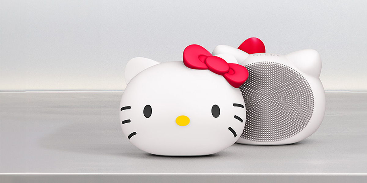 SONICZNA SZCZOTECZKA DO CZYSZCZENIA TWARZY 4W1 GESKE Z APLIKACJA - HELLO KITTY