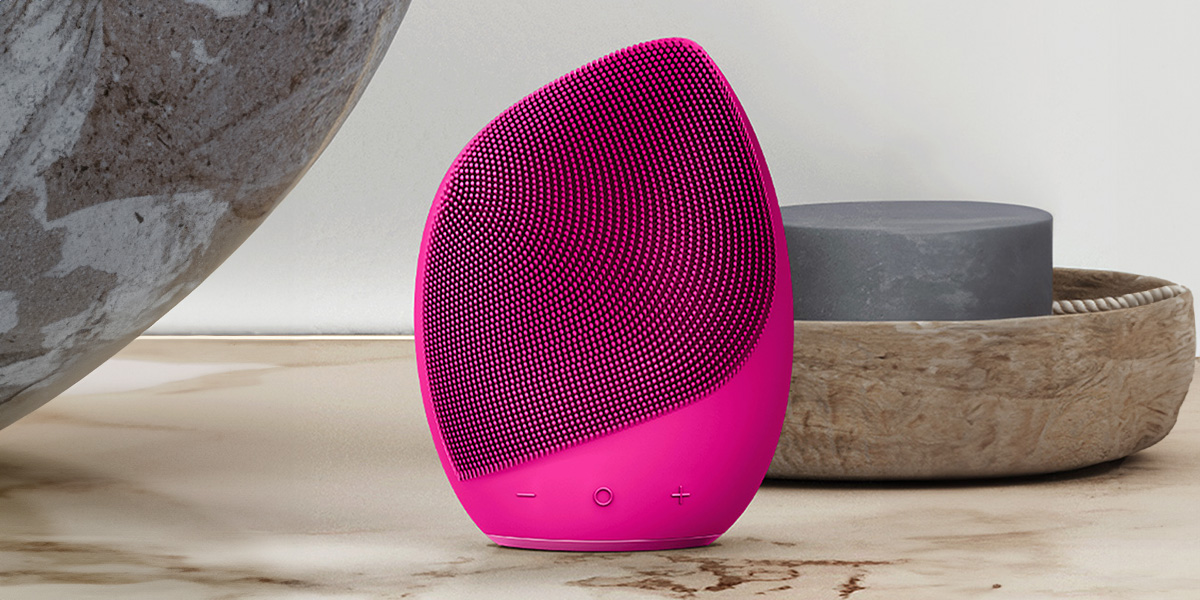 SONICZNA SZCZOTECZKA DO CZYSZCZENIA TWARZY 5W1 GESKE Z APLIKACJĄ