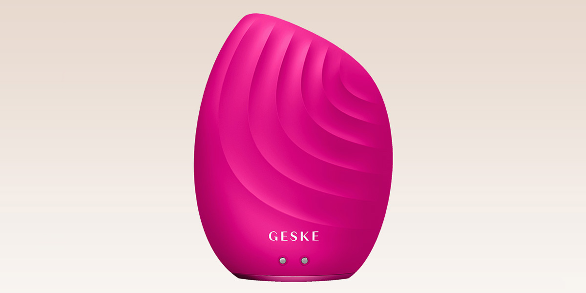 SONICZNA SZCZOTECZKA DO CZYSZCZENIA TWARZY 5W1 GESKE Z APLIKACJĄ