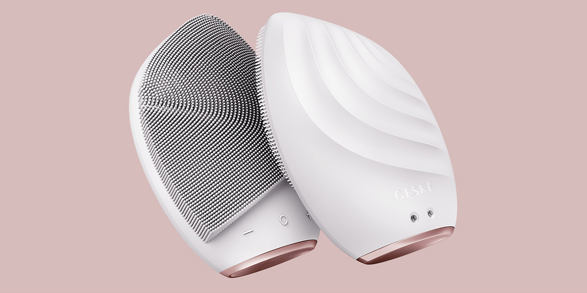 SONICZNA SZCZOTECZKA DO CZYSZCZENIA TWARZY 5W1 GESKE Z APLIKACJĄ