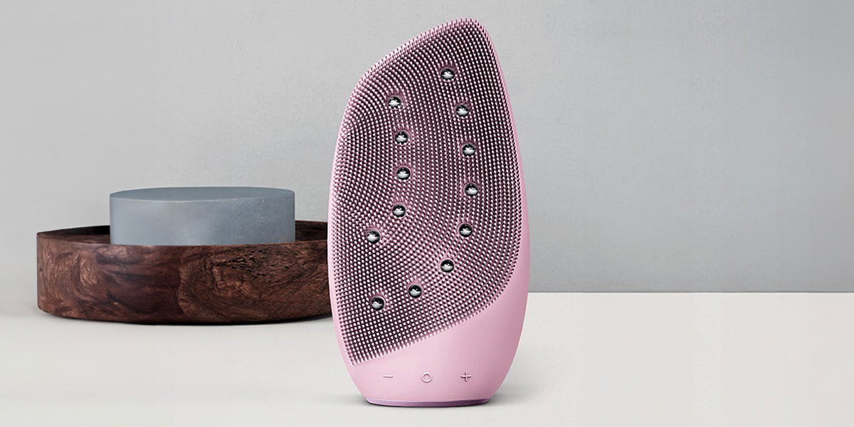 SONICZNA SZCZOTECZKA TERMICZNA & LIFTING DO TWARZY 8W1 GESKE Z APLIKACJĄ