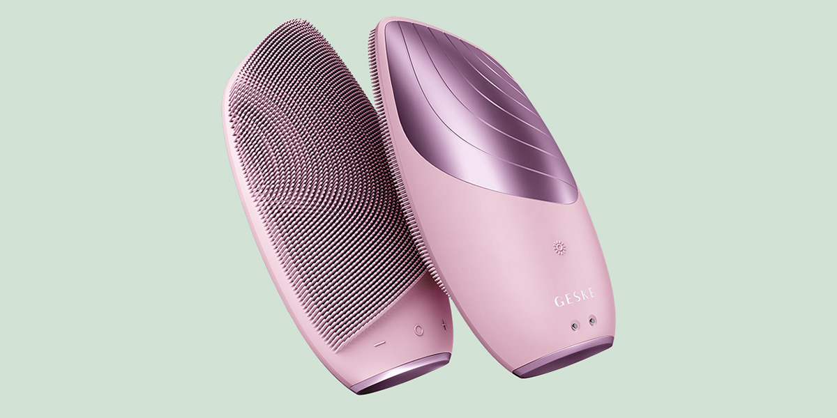 SONICZNA SZCZOTECZKA TERMICZNA DO TWARZY 6W1 GESKE Z APLIKACJĄ