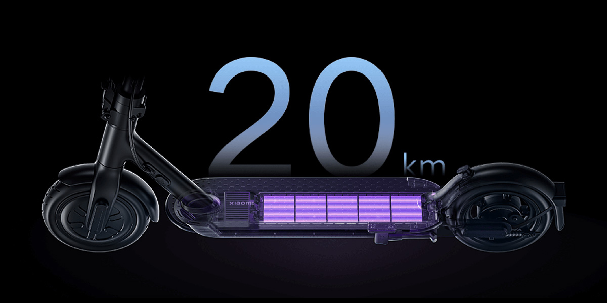 Xiaomi Electric Scooter 3 Lite - Wysokiej jakości bateria litowa