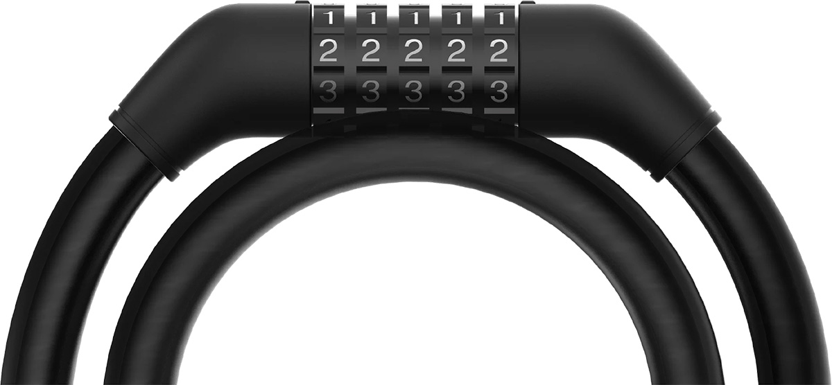 Xiaomi Electric Scooter Cable Lock - Pięciocyfrowy kod - dla zwiększonego bezpieczeństwa