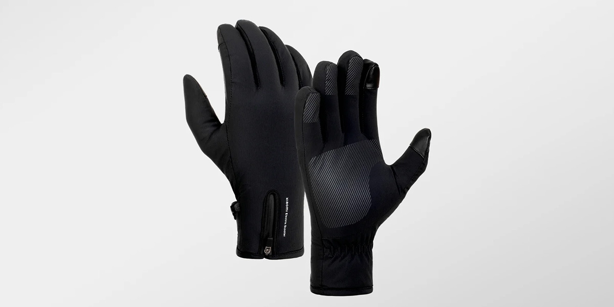 Xiaomi Electric Scooter Riding Gloves - Uniwersalne rękawice wiatroszczelne, ocieplane, działające z ekranami dotykowymi