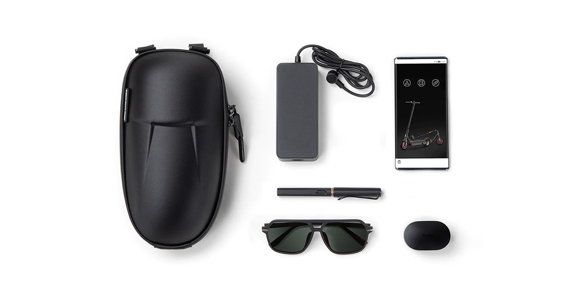 Xiaomi Electric Scooter Storage Bag - Naukowo podzielone przedziały dla łatwego przechowywania