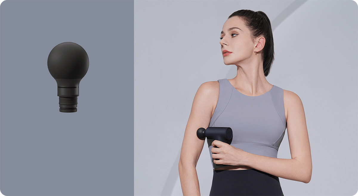 Xiaomi Massage Gun Mini - Głowica kulkowa