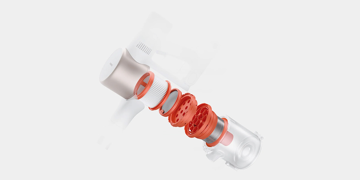 XIAOMI VACUUM CLEANER G9 PLUS - Efektywnie pochwytywuje aż do 99,9% mikroskopijnych cząstek kurzu