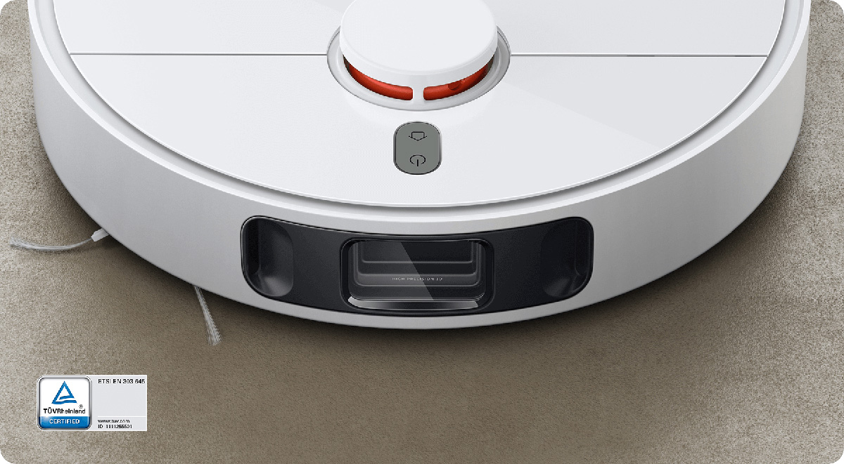 Xiaomi Robot Vacuum S10+ - Certyfikat TÜV Rheinland dla standardów bezpieczeństwa cybernetycznego i prywatności