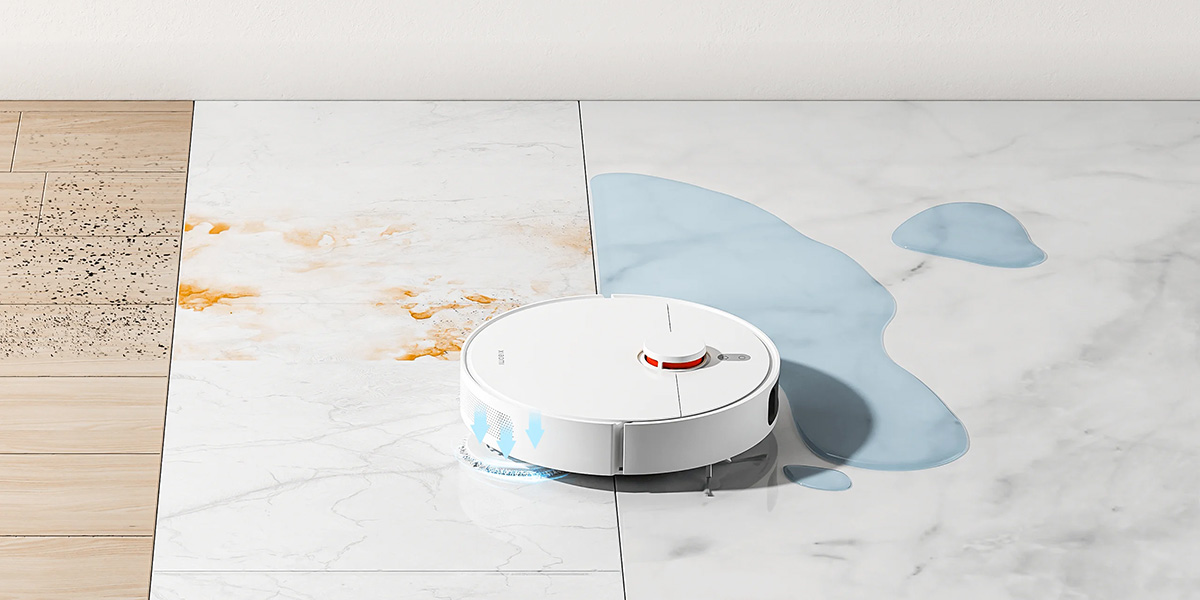 Xiaomi Robot Vacuum S10+ - Skutecznie usuwa plamy, 4 razy większa siła czyszczenia
