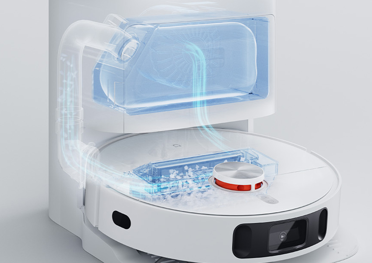 Xiaomi Robot Vacuum X10+ - Automatyczne odpylanie w dwóch kanałach powietrznych