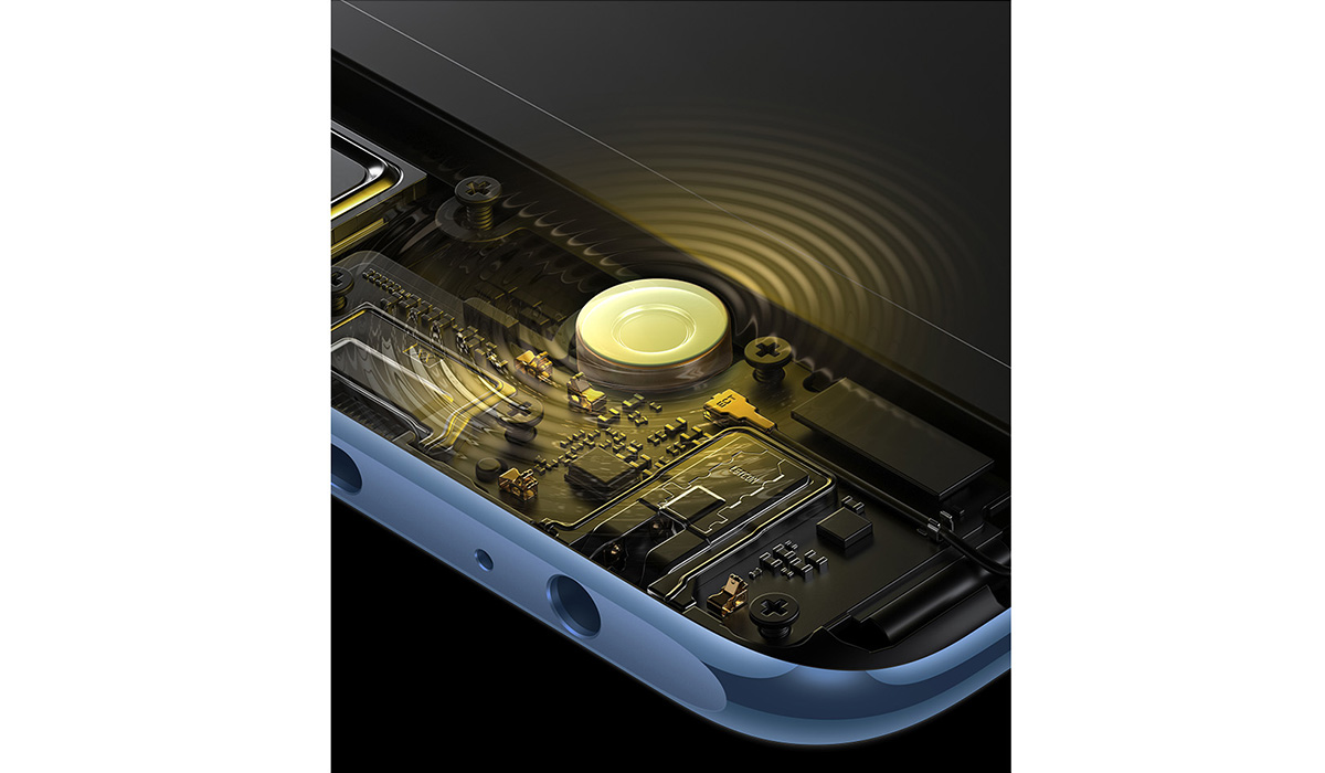 Smartfon POCO M5s - Liniowy silnik osi Z