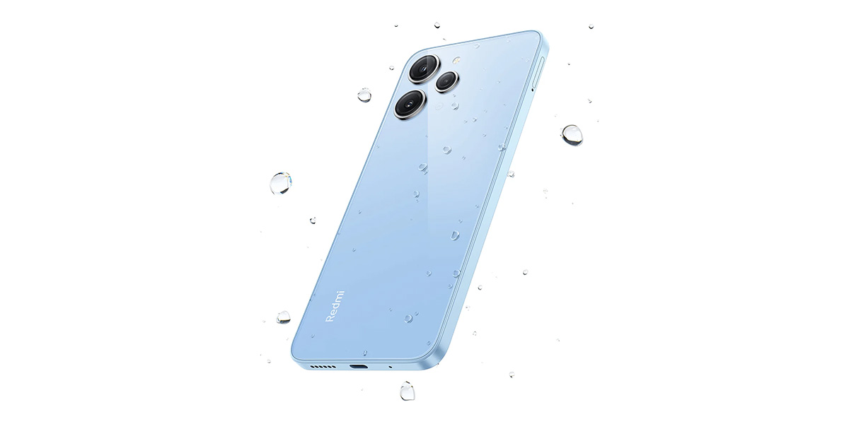 Redmi 12 - Odporny na kurz i zachlapania zgodnie z normą IP53