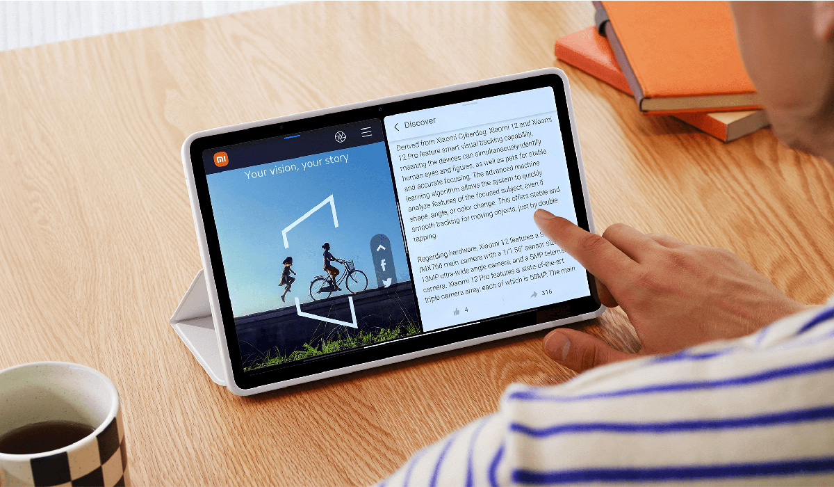 Redmi Pad - Podzielony ekran