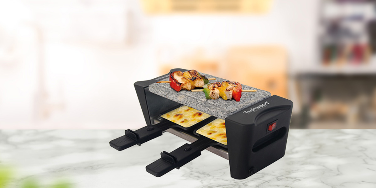 Elektryczny grill do Raclette Techwood - Przemyślana konstrukcja