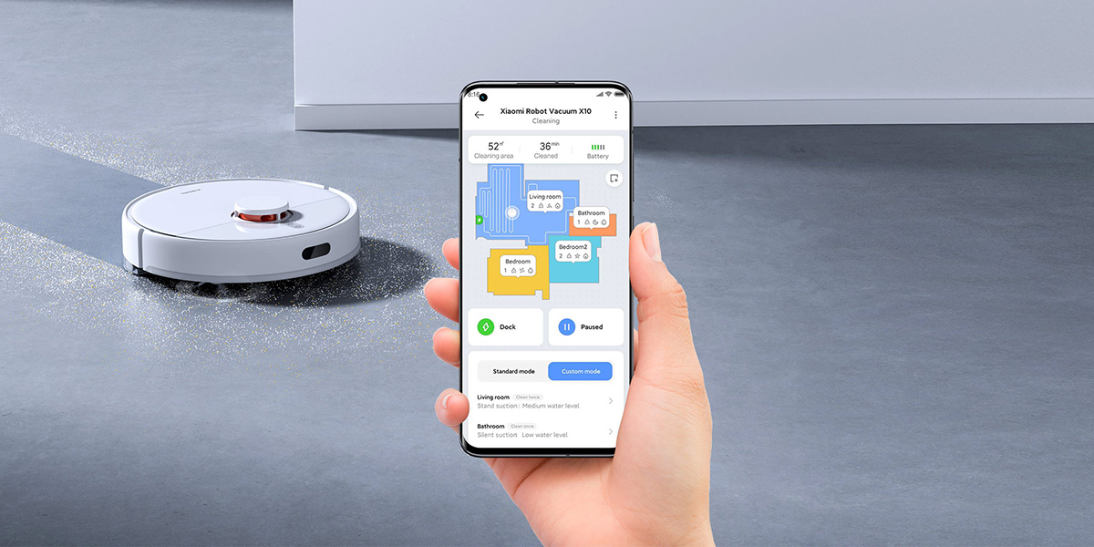 Xiaomi Robot Vacuum X10 - Zorganizuj sprytną strategię sprzątania