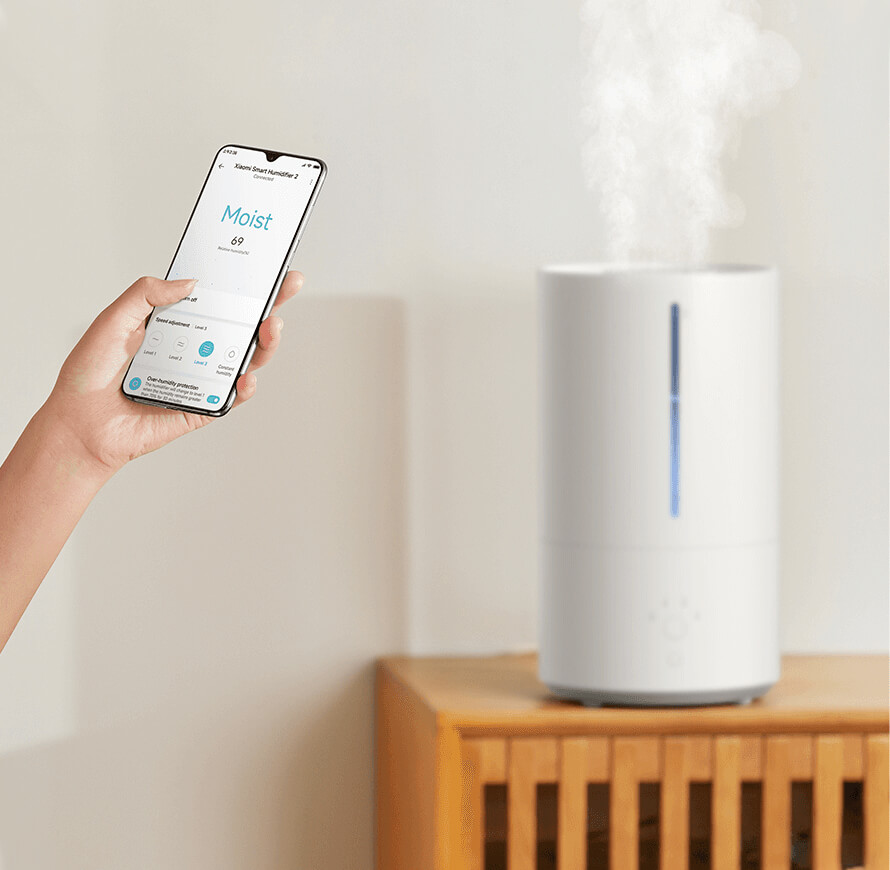 Xiaomi Smart Humidifier 2 - Inteligentne zdalne sterowanie