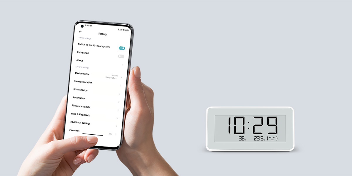Opcje wyświetlania czasu 12-godzinnego i 24-godzinnego