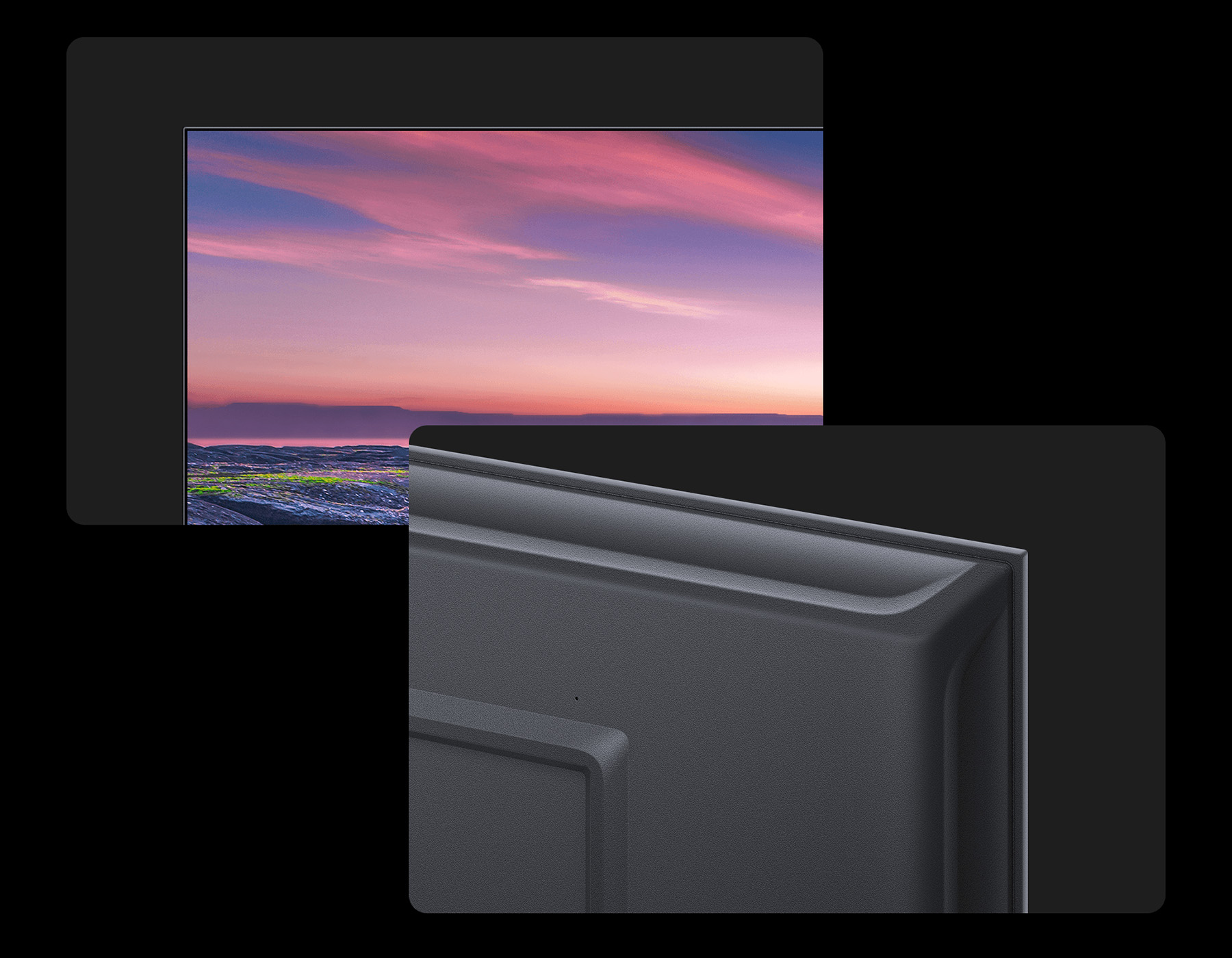 Xiaomi TV A2 55" - Metaliczny wzór