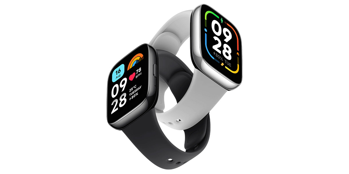Redmi Watch 3 Active - Rama środkowa z metalicznym wykończeniem