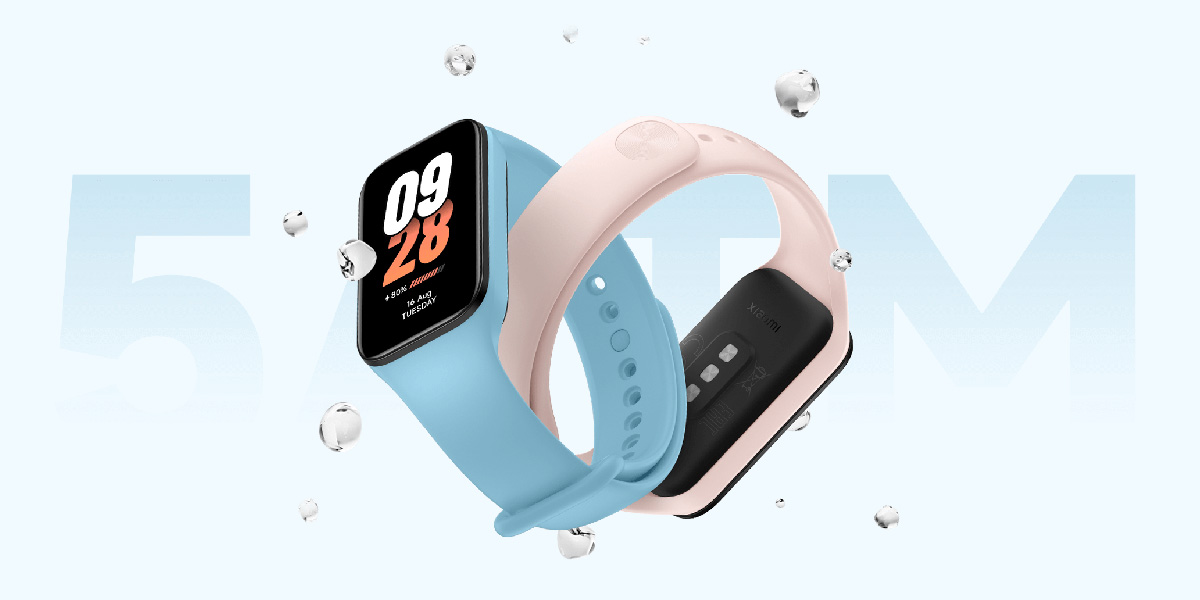 Xiaomi Smart Band 8 Active - Odporny na wodę do 50 metrów