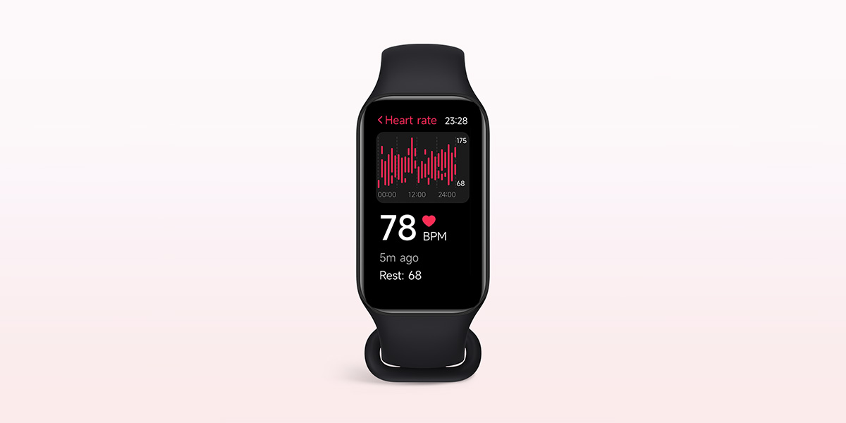 Xiaomi Smart Band 8 Active - Monitorowanie ciśnienia krwi przez cały dzień