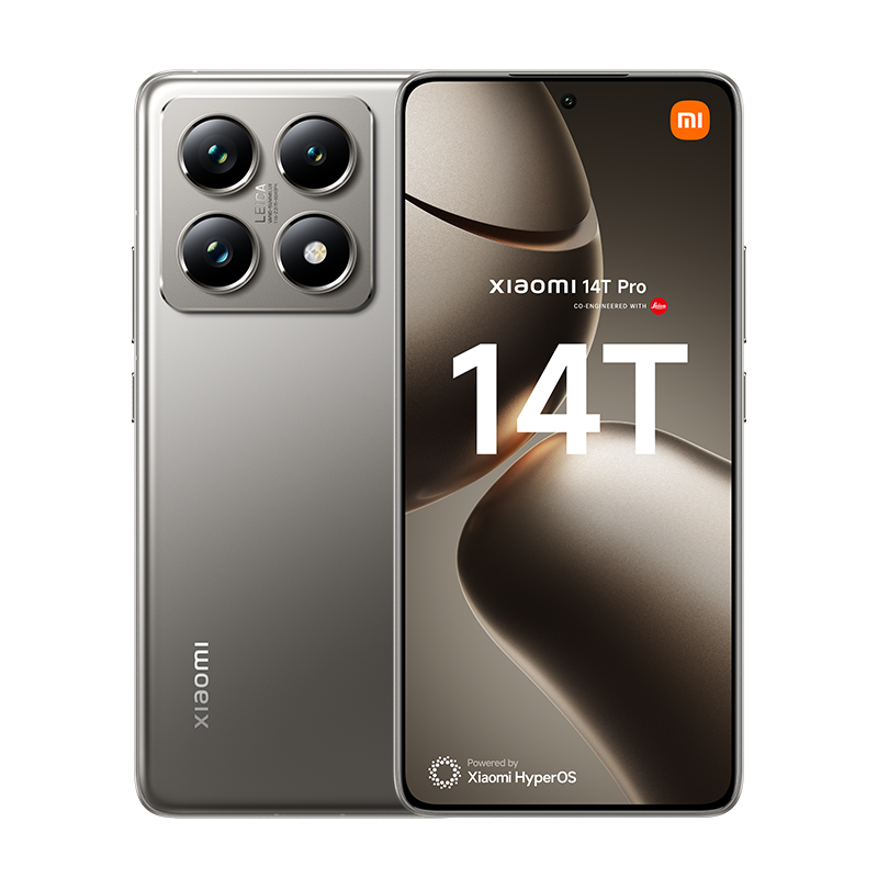 Telefon Xiaomi 14T Pro 12/512GB Titan Gray | Mimarkt - Twoje