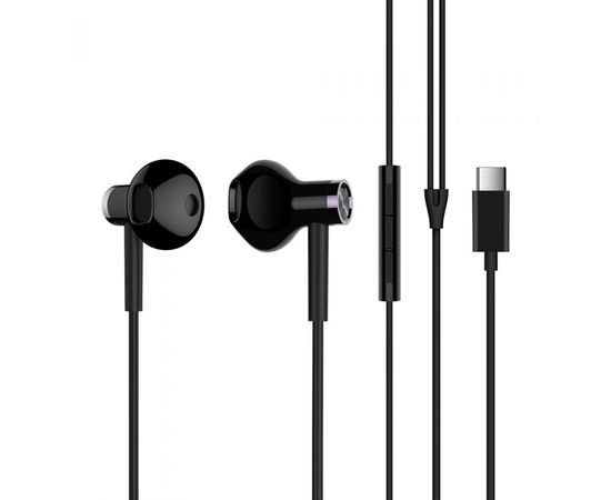 Słuchawki douszne Mi Dual Driver Earphones (USB-C) Black