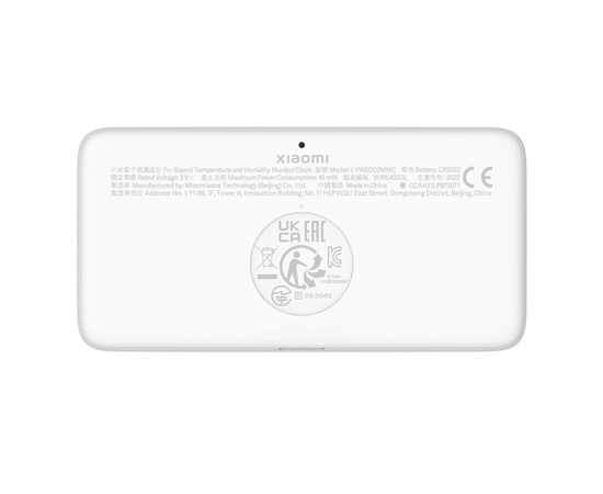 Zegar z czujnikiem temperatury i wilgotności Xiaomi Temperature and Humidity Monitor Clock Pro