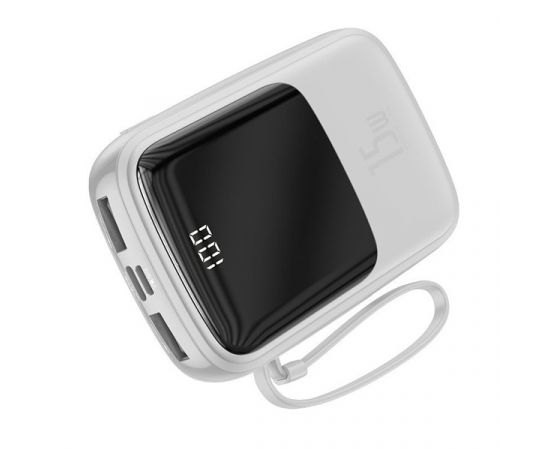 Baseus Powerbank Qpow 10000mAh 15W (biały)