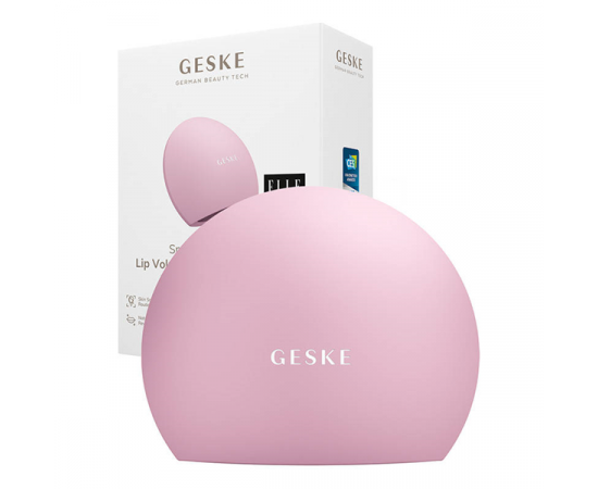 Silikonowy powiększacz ust punktowy 4w1 Geske z aplikacją - Różowy